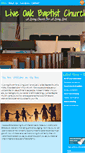 Mobile Screenshot of liveoakbc.net